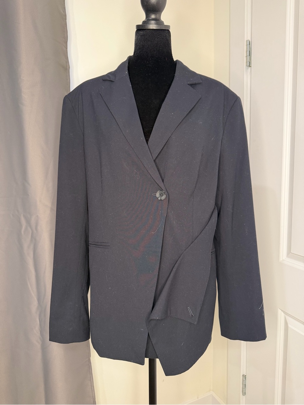 Classic Women's Black Blazer Jacket